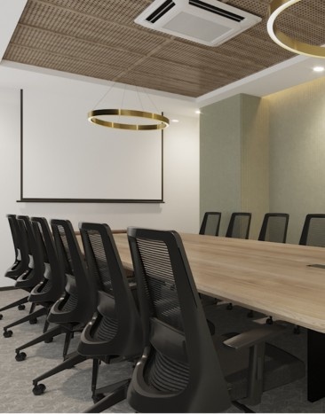 Modern Boardroom Interior